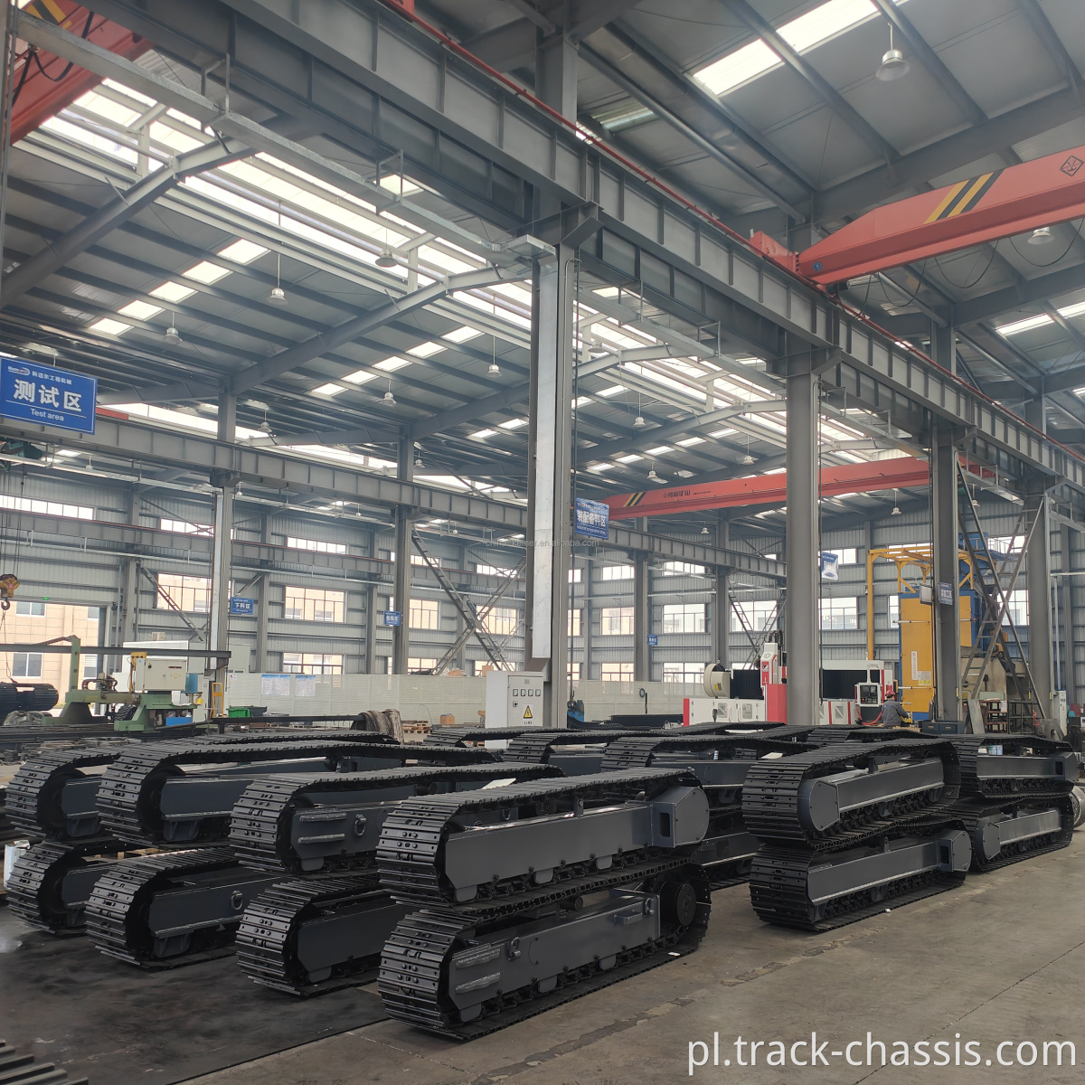 Gumowa stalowa podwozie podwozia 2ton 3ton 4ton 6ton 8ton 10t dla koparki podwozia hydraulika Hydraulic Drilling koparka hydrauliczna